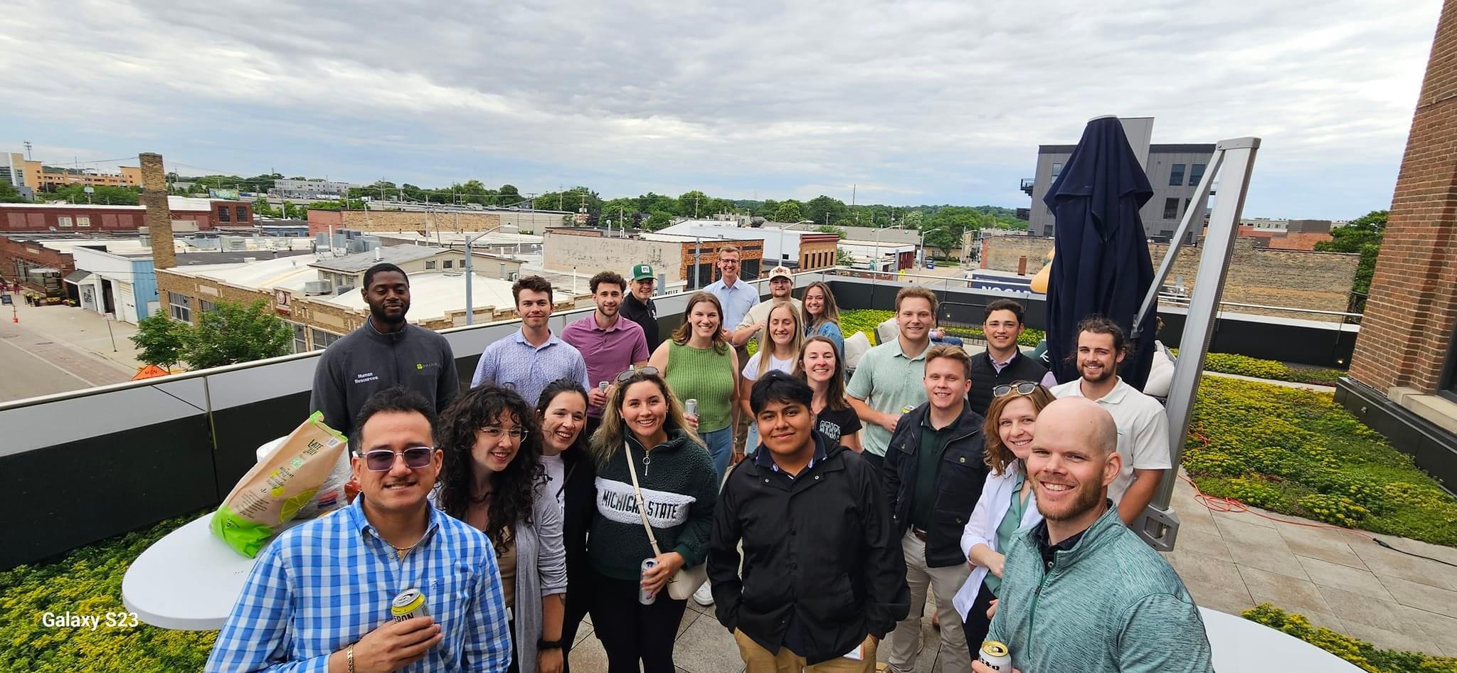 Young Alumni rooftop happy hour